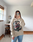 The Still Life Flower Sweater (M)