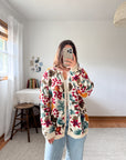 The Autumnal Fruit Cardigan (L)