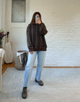 The Speckled Squiggle Sweater (L)