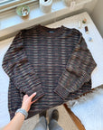 The Speckled Squiggle Sweater (L)