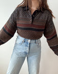 The Academic Pattern Henley (L)