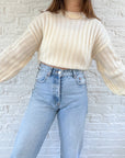 The Cream Sweater (L)
