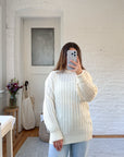 The Cream Sweater (L)