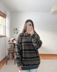 The Horizontal Holly Coogi Style Sweater (L)