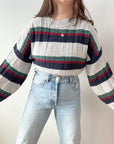 The Thick Stripe Sweater (L)