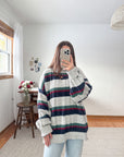The Thick Stripe Sweater (L)