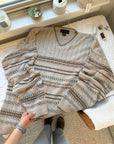 The Granola Pattern Sweater (XLT)