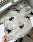 The Winter Moose Fleece Shacket (M)
