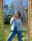 The Azure Button Vest (XL)