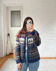 The Tree Lined Cardigan (M)