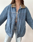 The Mid Wash Denim Jacket (L)