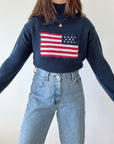 The Flag Turtleneck Sweater (M)