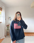 The Flag Turtleneck Sweater (M)
