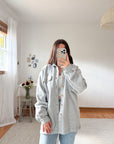 The Grey Mist Button Up (M)