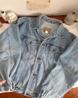 The Light Wash Denim Jacket (XL)