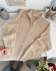 The Cable Knit Cardigan/ Dress (M)