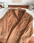 The Carmel Suede Leather Jacket (M)