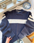 The Cozy Chest Stripe Long Sleeve (XL)