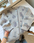 The Grey Leaf Fuzzy Shacket (L)
