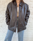 The Cedar Leather Jacket (XL)