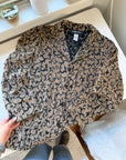 The Gold & Black Vine Tapestry Jacket (L)