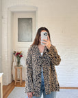 The Gold & Black Vine Tapestry Jacket (L)
