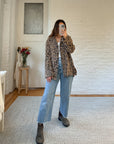 The Gold & Black Vine Tapestry Jacket (L)