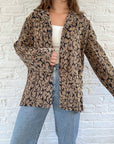 The Gold & Black Vine Tapestry Jacket (L)