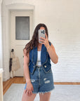 The Western Denim Vest (S)