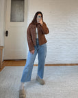 The Chestnut Leather Jacket (S)