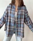 The Cozy Snow Day Flannel (XL)