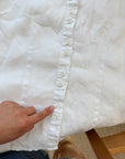 The Beachy Linen Button Up (M)