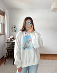 The Sleepy Eyeore Snow Crewneck (L)