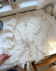 The Ruffle Coast Tie Top (M)
