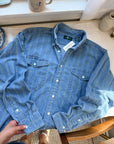 The Denim Oceanside Button Up (M)