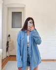 The Denim Oceanside Button Up (M)