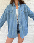 The Denim Oceanside Button Up (M)