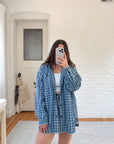 The Nautical Plaid Jacket (M)
