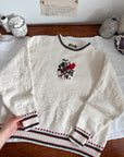 The Holly Cardinal Sweater (L)