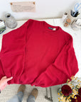 The Cranberry Sweater (L)