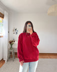 The Cranberry Sweater (L)