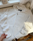 The Crochet Sand Dollar Zip Up (XL)