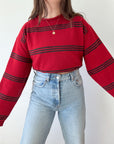 The Apple Jam Polo Striped Sweater (XL)