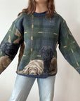 The Labrador Tapestry Crewneck (L)