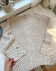The Crochet Driftwood Cardigan (XXL)