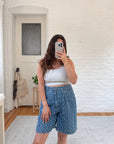 The Seashell Denim Shorts (32")