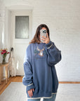 The Slate Blue Elk Crewneck (XXL)