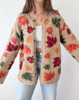 The Maple Leaf Cardigan (XL)