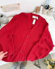 The Scarlett Weave Cardigan (XXL)