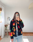 The Vibrant Leaf Cardigan (S)